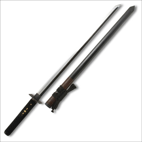 楽天市場】高級模造刀 忍者刀 壱型 直刃 大刀 名刀 名工 美術刀剣 模造