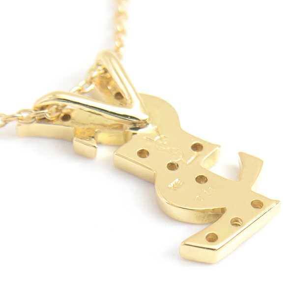 楽天市場】イヴサンローラン ネックレス レディース YSLロゴ