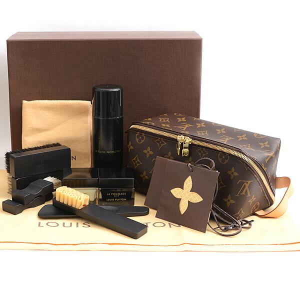 楽天市場】ルイヴィトン Louis Vuitton モノグラム ポーチ シューケア