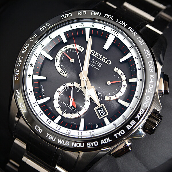 楽天市場】セイコー 時計 メンズ アストロン デュアルタイム ソーラー