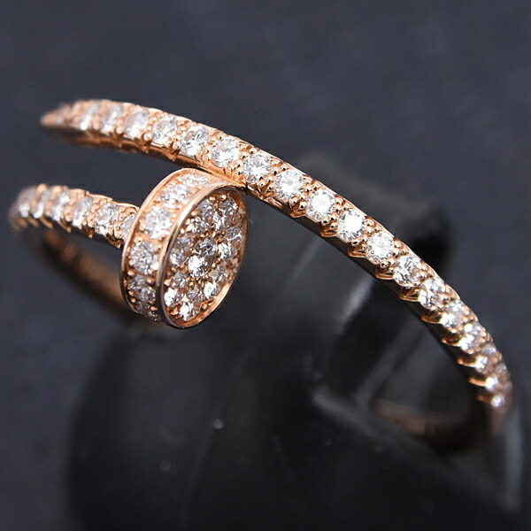 楽天市場】カルティエ 指輪 ユニセックス ジュストアンクル ダイヤ