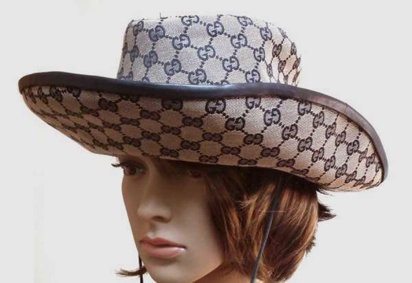 楽天市場】グッチ 帽子 GGキャンバス テンガロンハット レディース