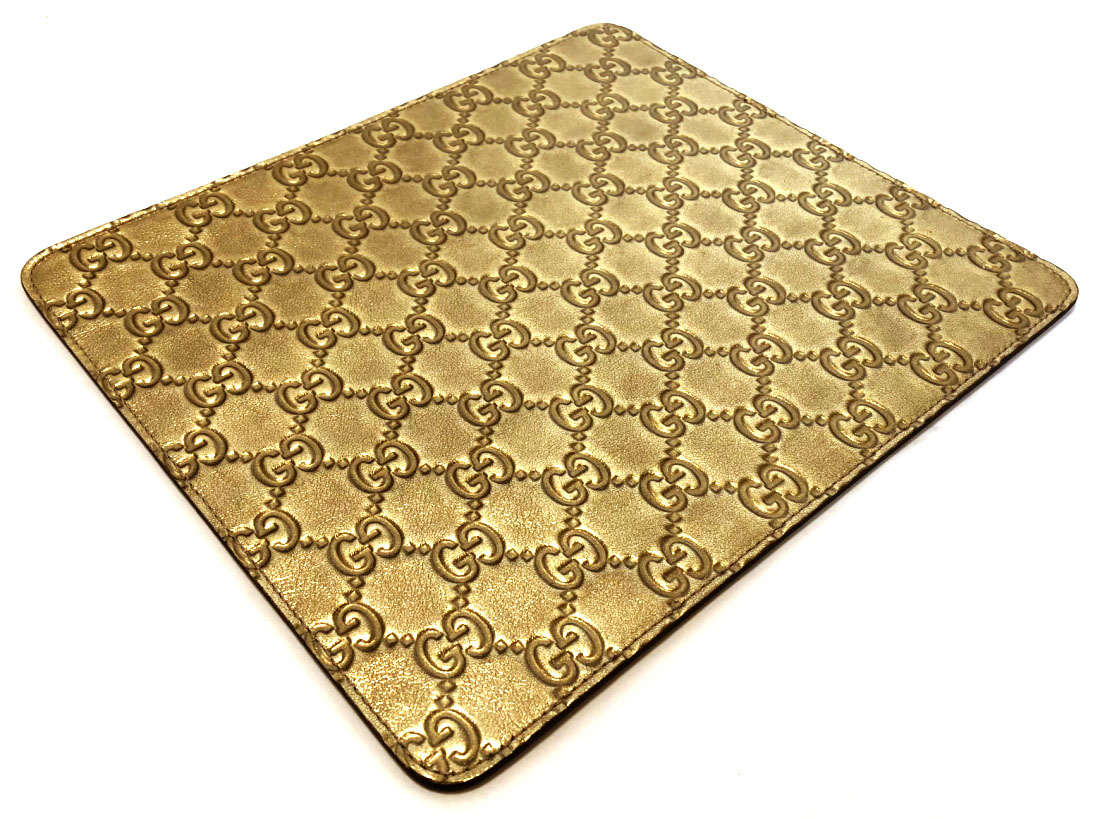 楽天市場】未使用 グッチ マウスパッド グッチシマ ゴールド GG GG柄