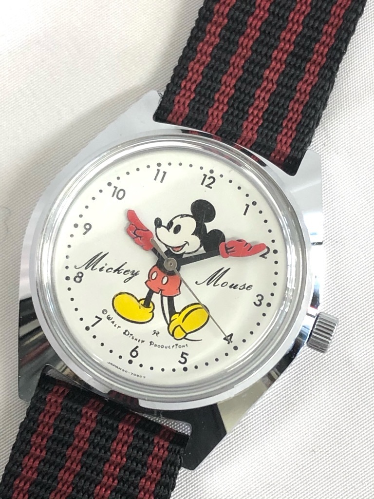 楽天市場】新品同様 セイコー ディズニータイム ミッキーマウス 腕時計