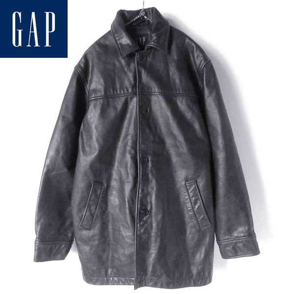 楽天市場】90s OLD GAP オールド ギャップ Tバック レザー カーコート