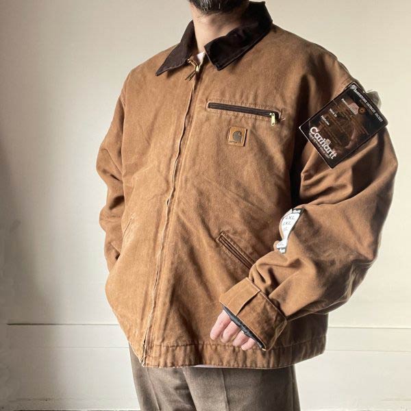 楽天市場】新品 00s carhartt デトロイト ジャケット BRN 4XL ブラウン