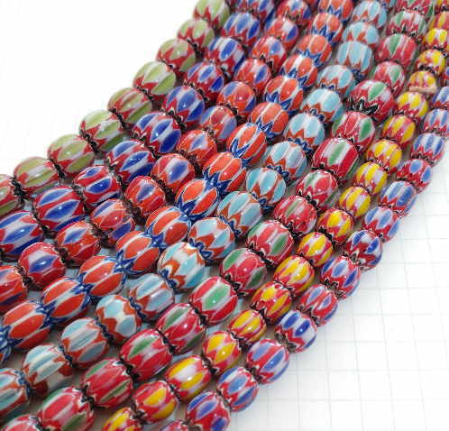 楽天市場】BG-1 シェブロンビーズ ガラスビーズ【1粒120円(税別