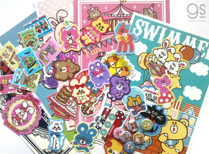 楽天市場】SWIMMER 22mm缶バッジ うさぎ マスクにつける缶バッジ