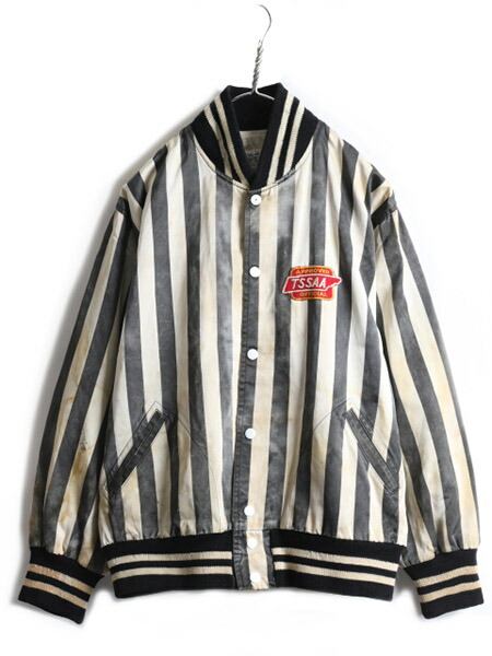 楽天市場】60s 70s ビンテージ ☆ ワッペン付き サテン レフェリー