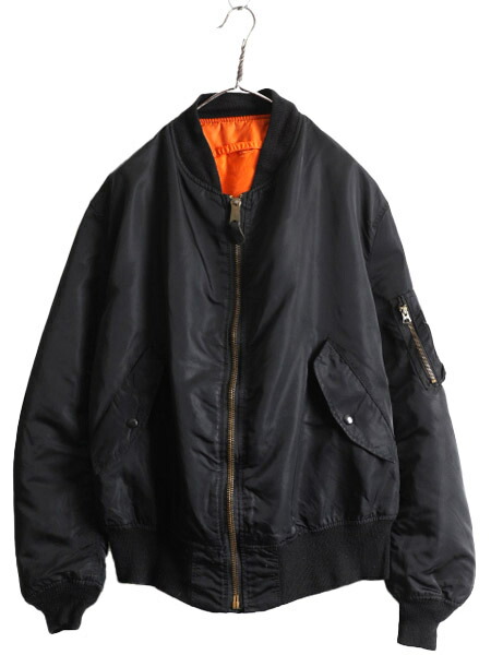 楽天市場】80s 90s USA製 ALPHA INDUSTRIES 社製 MA-1 フライト