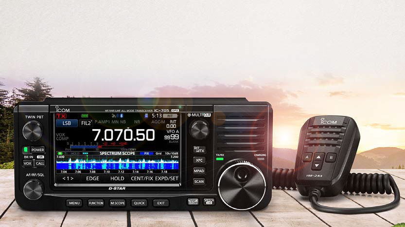 楽天市場】IC-705 アイコム アマチュア無線機HF〜430MHzオールモード