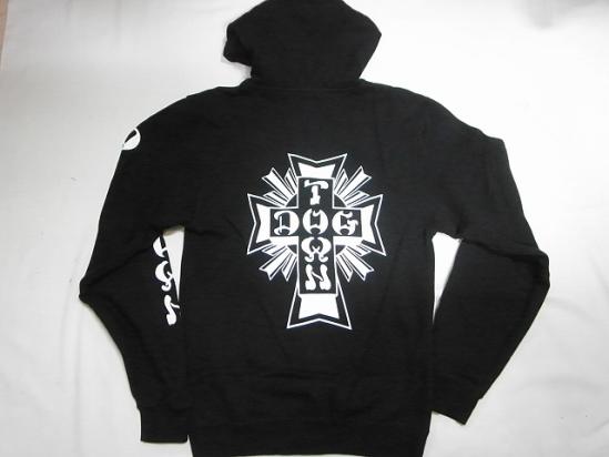 楽天市場】DOGTOWN ドッグタウン クロスロゴ ZIP ジッパーフード