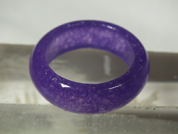 楽天市場】□龍香堂□☆ミャンマー氷種翡翠（ラベンダー）指輪17号