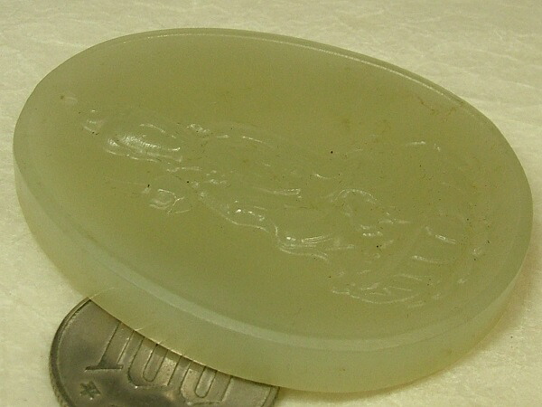 楽天市場】□龍香堂□☆和田白玉（ホータンはくぎょく）観音牌子