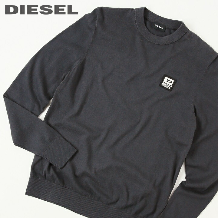 楽天市場】□DIESEL ディーゼル メンズ□ワンポイントラバーロゴ 長袖