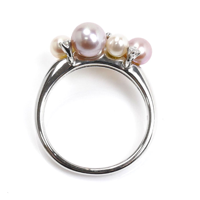 楽天市場】MIKIMOTO ミキモト K18WG ホワイトゴールド ペルリータ