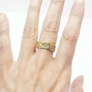 楽天市場】【10%OFF】k18 ゴールド 透かし模様 アンティーク調 地金