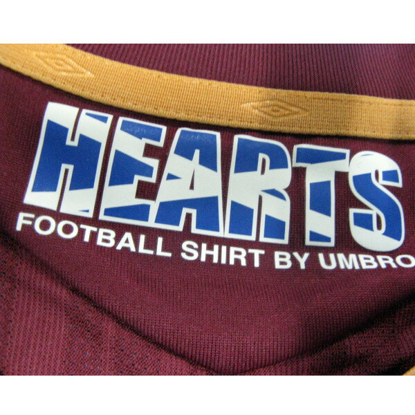 楽天市場】07/08 ハート・オブ・ミドロシアン ホーム (エンジ) 長袖