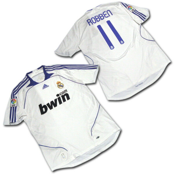 楽天市場】【ヴィンテージ】07/08 レアル・マドリード ホーム（白