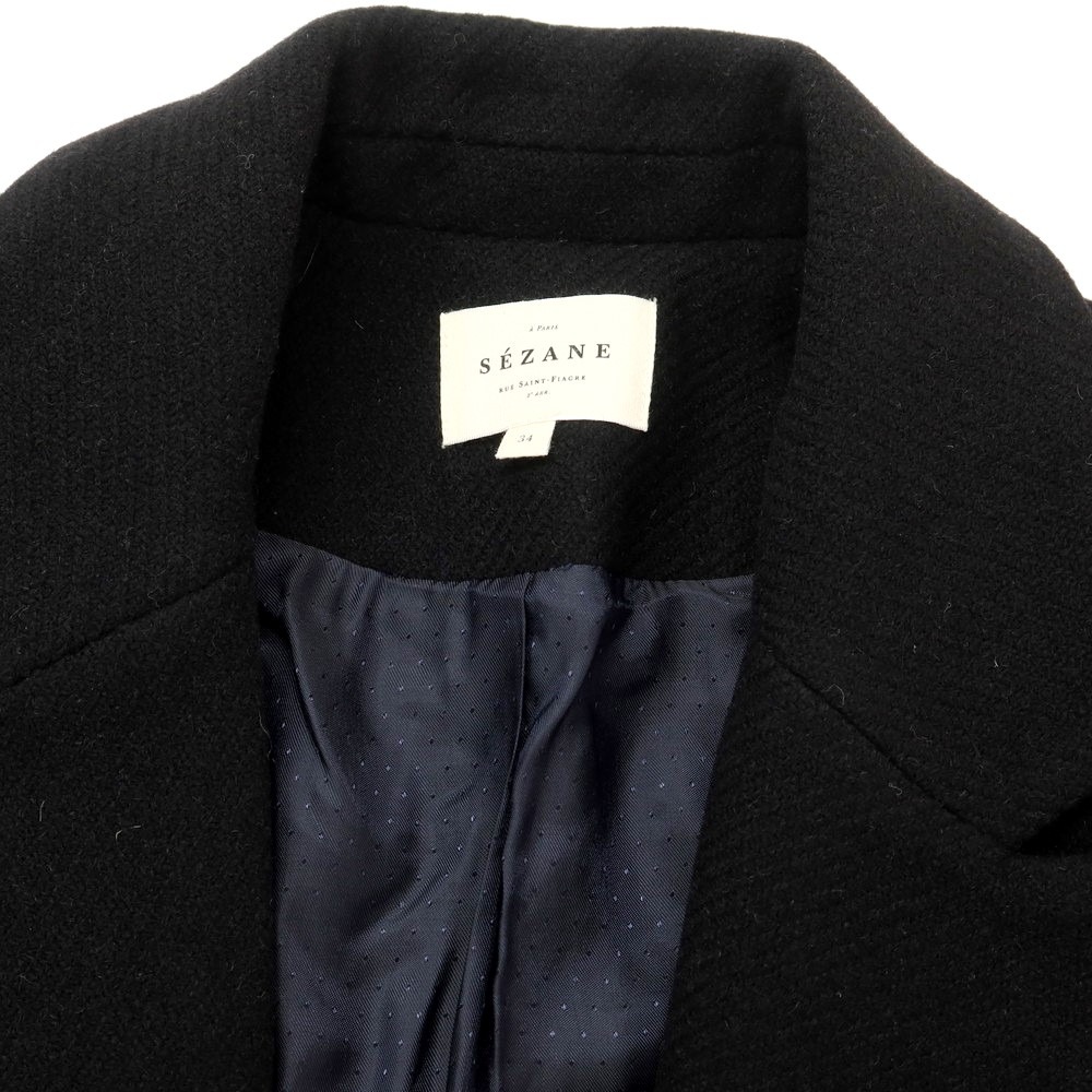 楽天市場】【中古】セザンヌ sezane ウールツイード 2つボタン