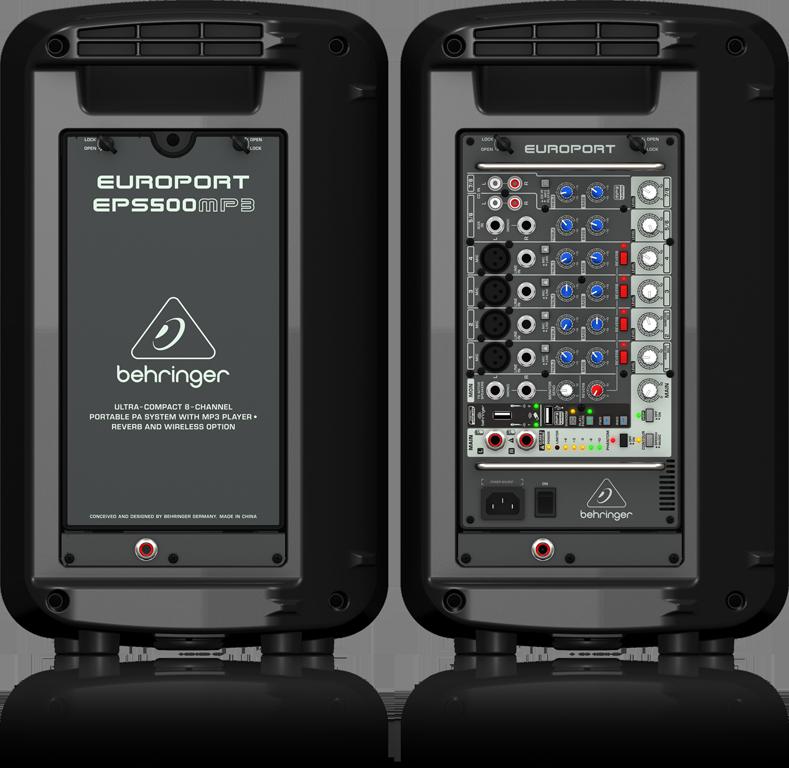 楽天市場】BEHRINGER（ベリンガー）ポータブルPAシステム EPS500MP3