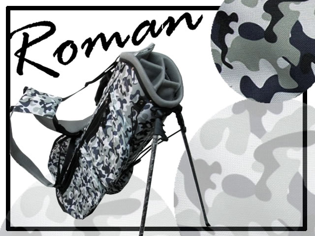 楽天市場】迷彩 スタンドキャディバッグ （グレー）【アーミー