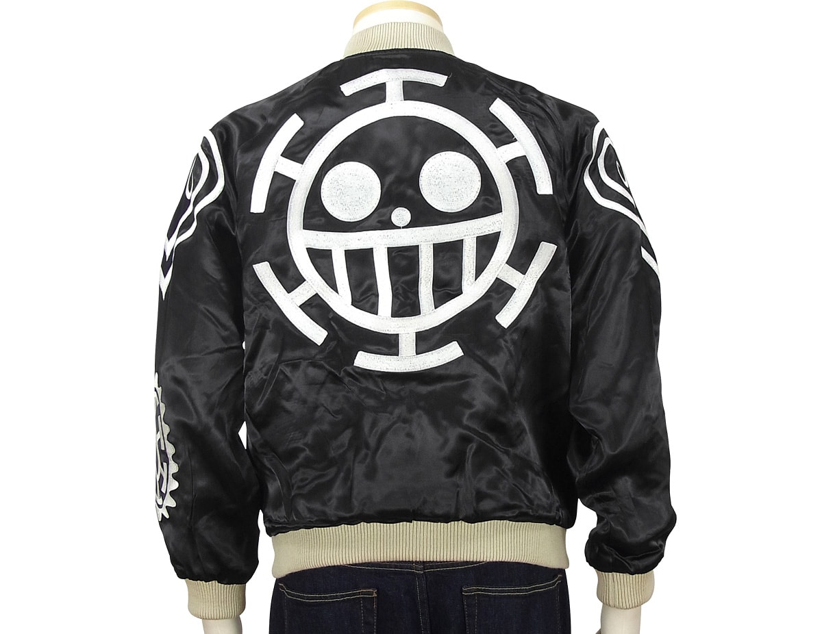 楽天市場】ワンピース ONE PIECE スカジャン トラファルガー・ロー