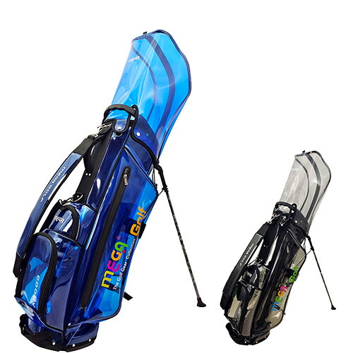 楽天市場】メガ シースルー スケルトン スタンド キャディバッグ