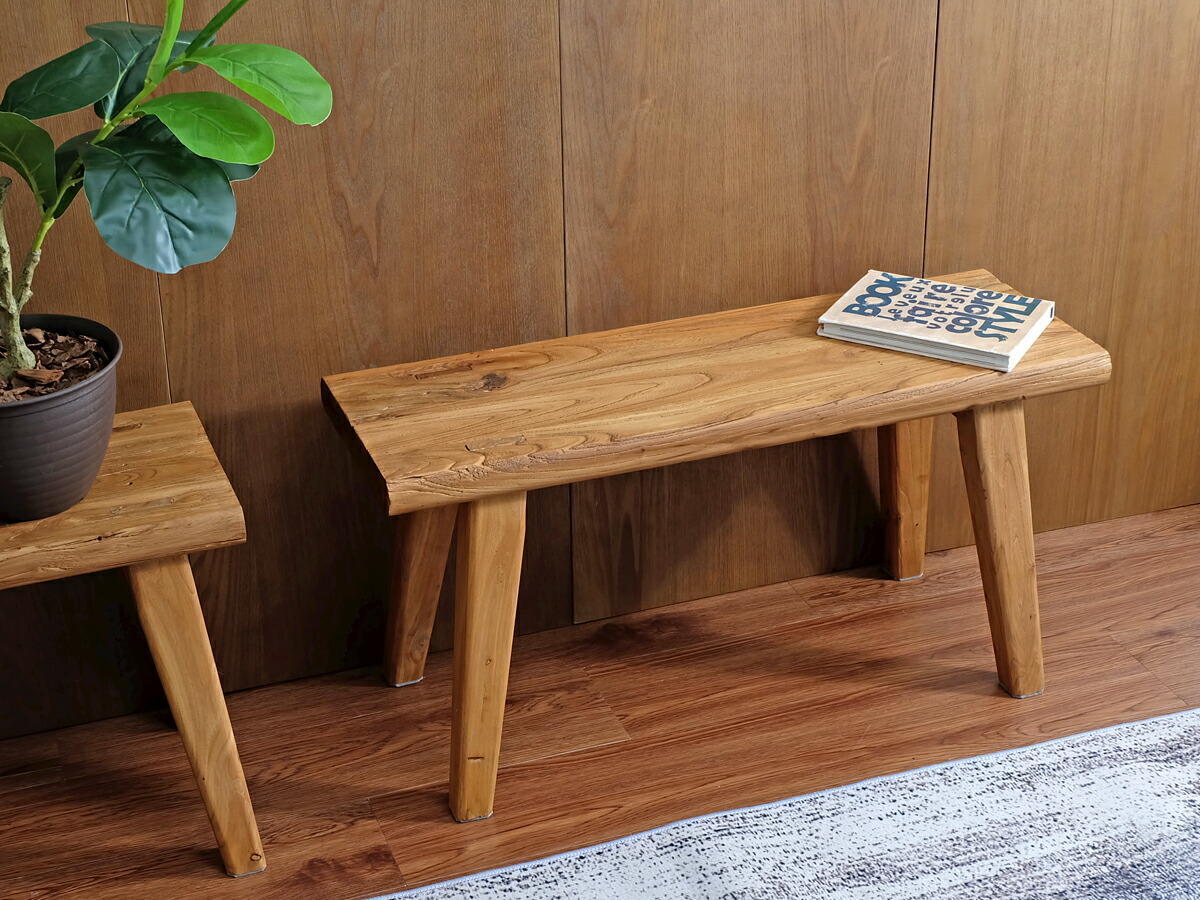 楽天市場】古材ベンチ 80cm幅 スツール ウッドベンチ ダイニングベンチ