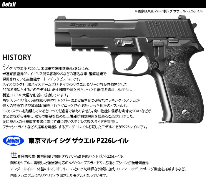 東京マルイシグ ザウエル P226レイルGBB(18歳以上) 東京マルイ SIG