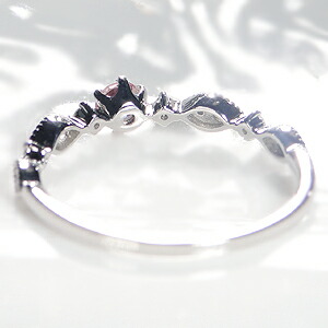 楽天市場】K18WG/PG【GGSソーティング付】パパラチアサファイア ミル