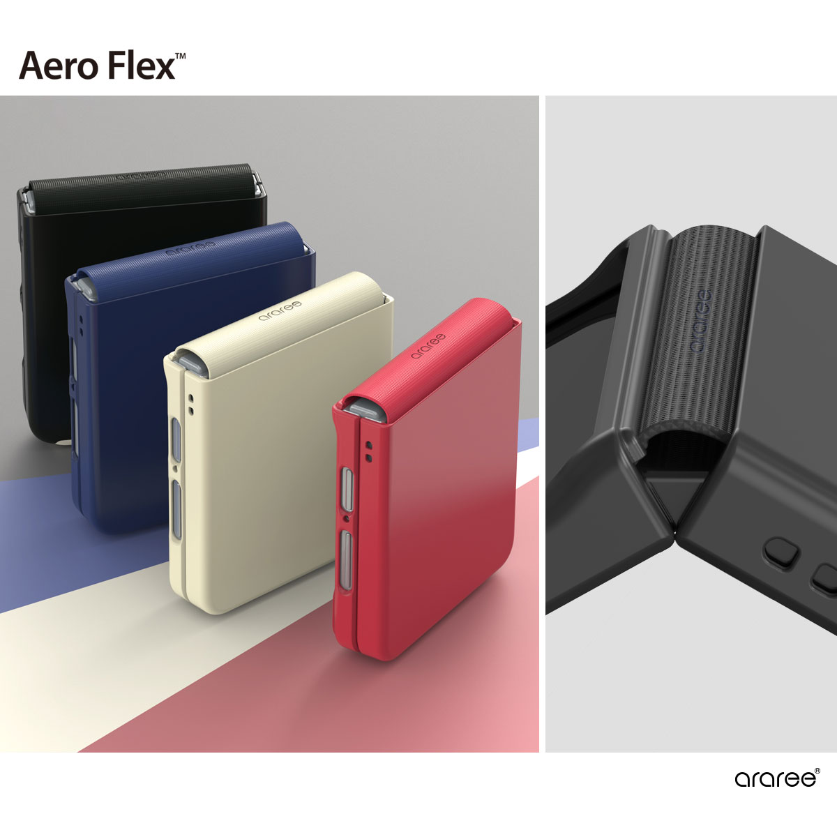 楽天市場】[Galaxy Z Flip7 ケース カバー] Aero Flex ヒンジまで保護