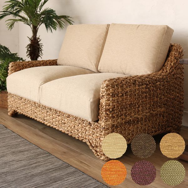 楽天市場】ソファ 2人掛け 二人掛け 2P リビング ウォーターヒヤシンス