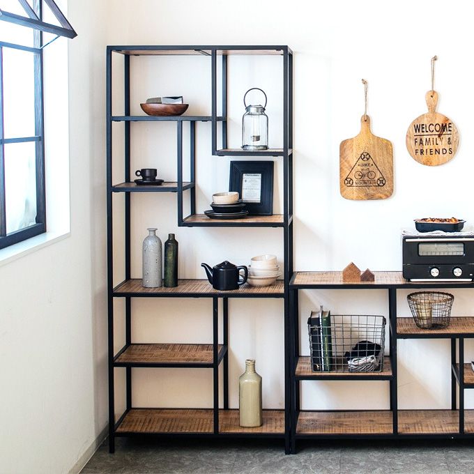 楽天市場】オープンシェルフ ハイシェルフ ローシェルフ オープン