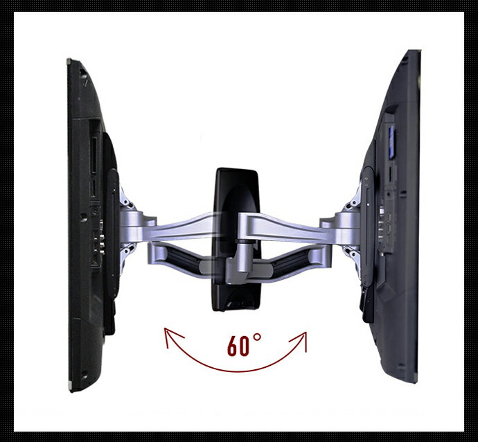 楽天市場】テレビ 壁掛け 金具 アーム 式 壁掛けテレビ 壁掛け金具