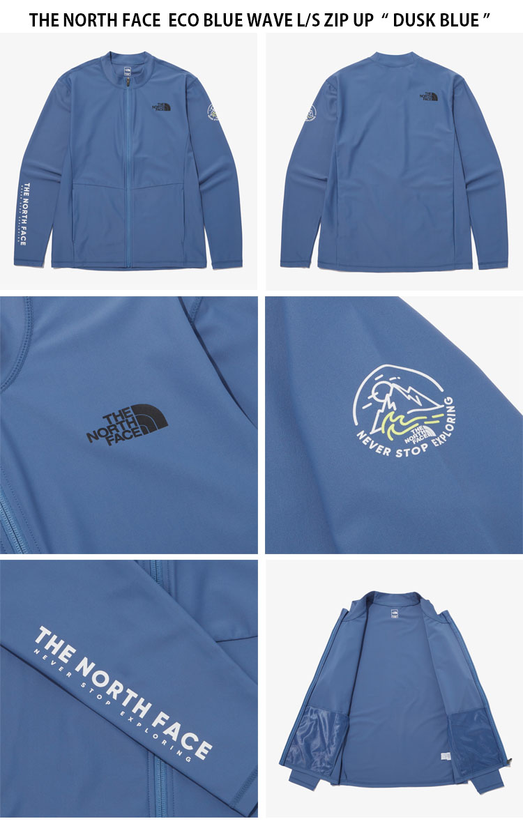 楽天市場】THE NORTH FACE ノースフェイス ラッシュガード ECO BLUE
