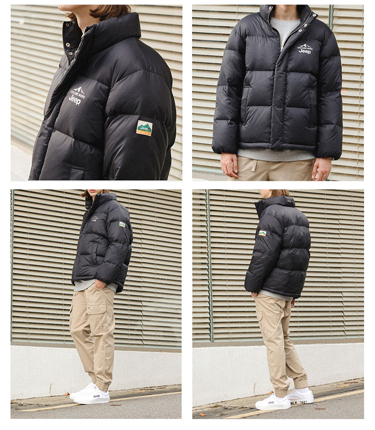楽天市場】Jeep ジープ ダウン ジャケット Explore More Down Short