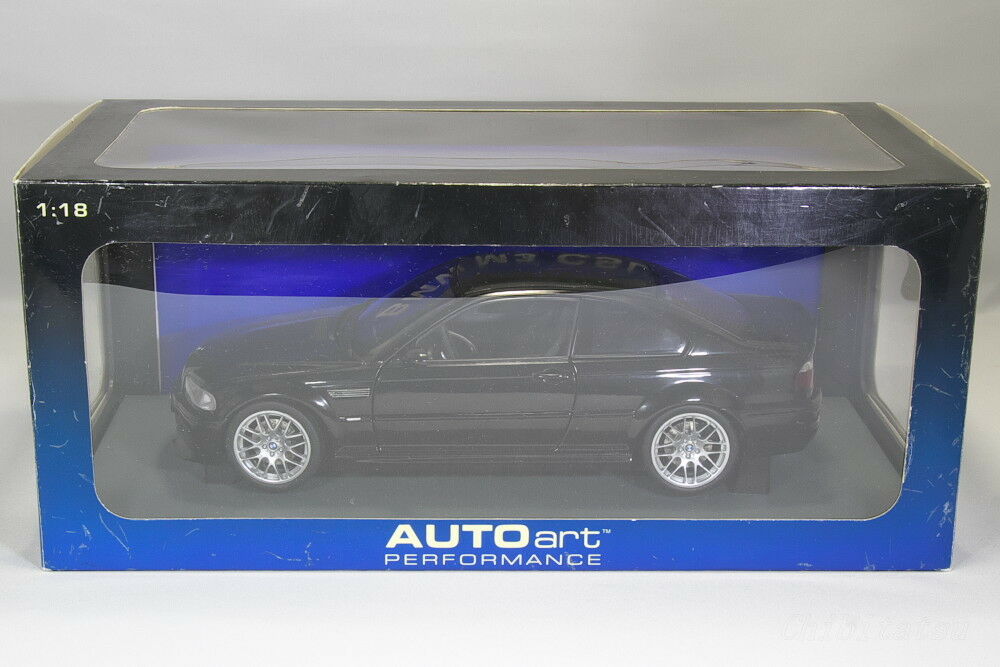 楽天市場】【中古】オートアート 1/18 BMW E46 M3 CSL ブラック Black