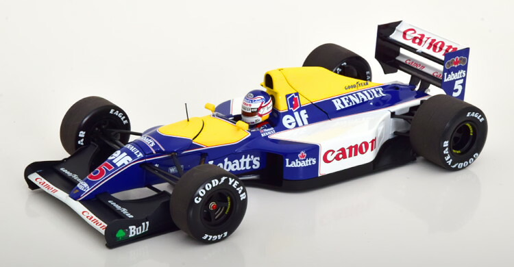楽天市場】ミニチャンプス 1/18 ウィリアムズ ルノー FW14B ワールド