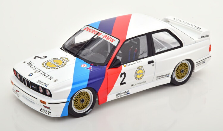 楽天市場】ミニチャンプス 1/18 BMW M3 E30 #2 DTM チャンピオン 1987