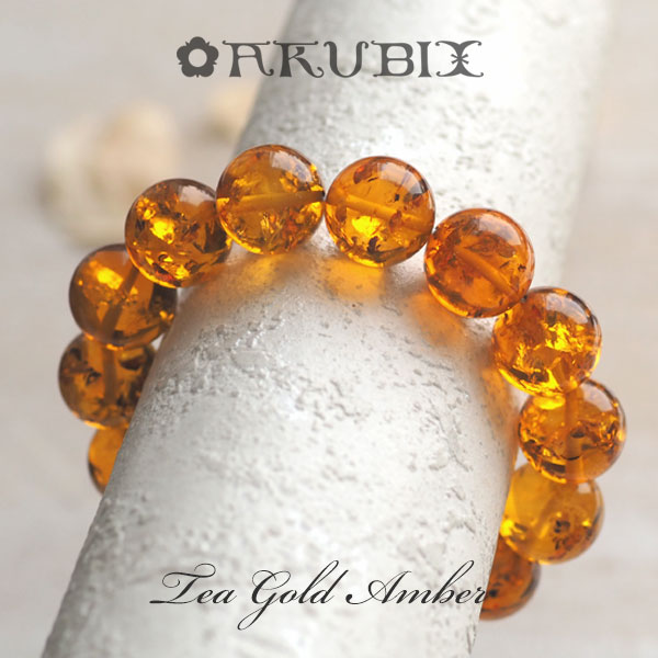 楽天市場】【バルト海の琥珀】サイズオーダー ティーゴールドアンバー