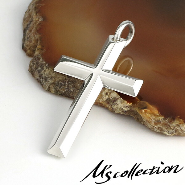 楽天市場】M's collection エムズコレクション クロス ペンダント