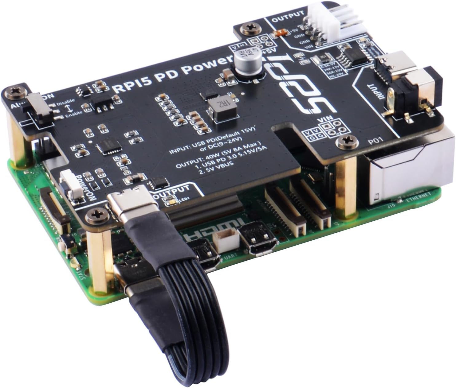 楽天市場】GeeekPi PD Power Expansion Board for Raspberry Pi 5 8GB