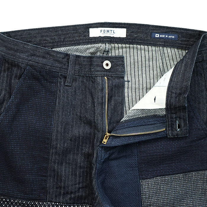 楽天市場】ファンダメンタル FDMTL パッチワーク パンツ リンス