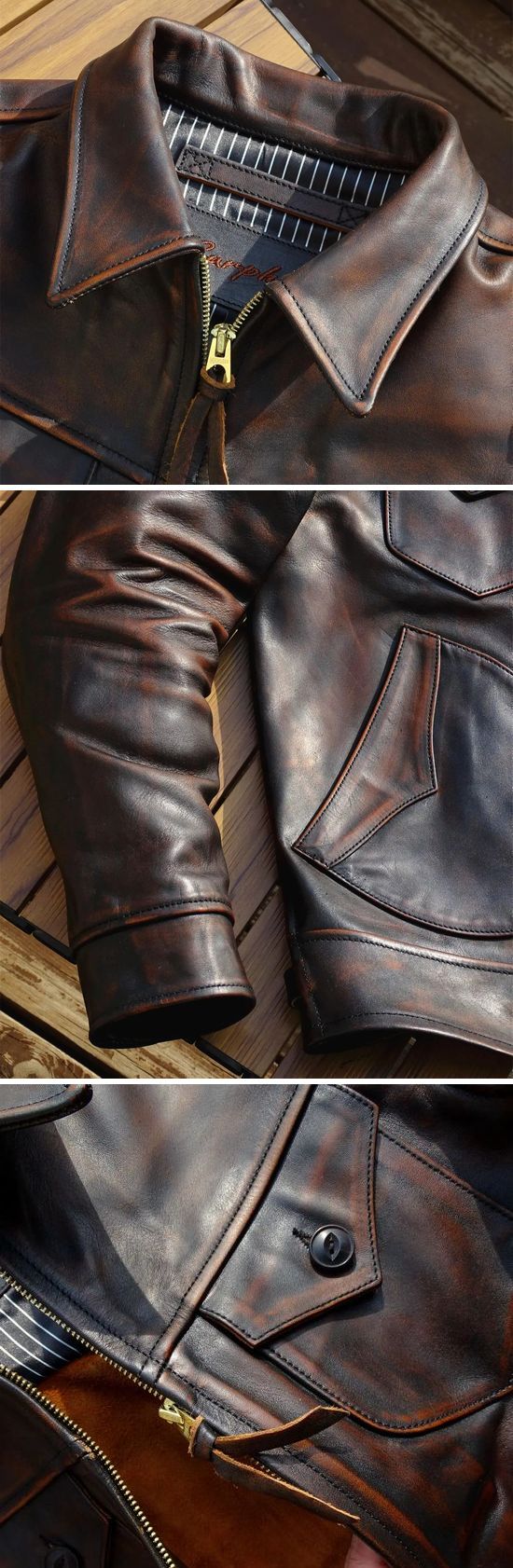 楽天市場】メンズ 革ジャン レザージャケット本革 馬革 ホースハイド