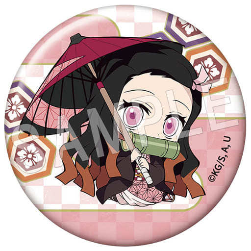 楽天市場】鬼滅の刃 ぺたん娘トレーディング缶バッジ 和傘 竈門禰豆子