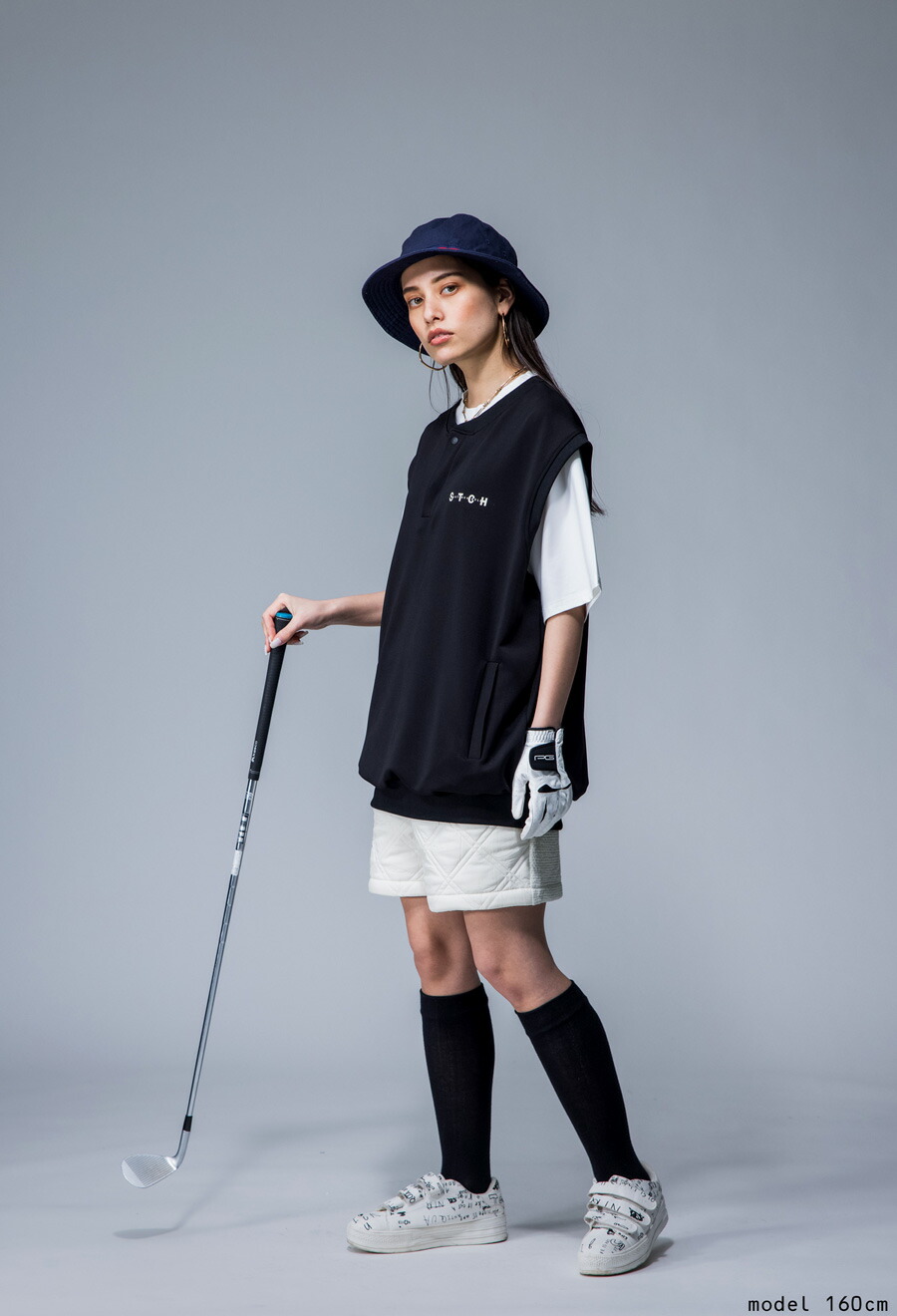 楽天市場】ANTIQUA GOLF×STCH キルトショートパンツ レディース 送料