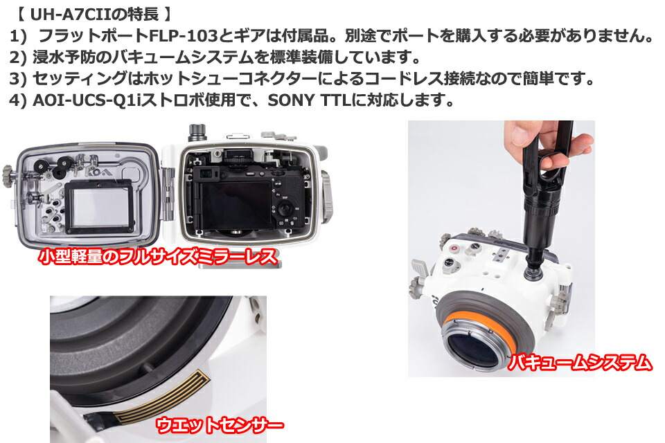 楽天市場】AOI UH-A7CII SONY α7CII/α7CR #10578 #10579ソニー