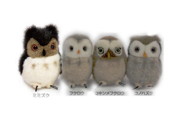 楽天市場】【オリジナル】マスコット【ミミズク】【フクロウ】【動物