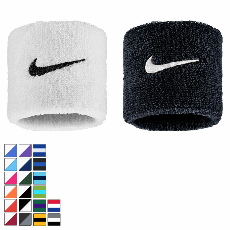 楽天市場】ナイキ NIKE スウッシュ クラシック リストバンド 2P 手首